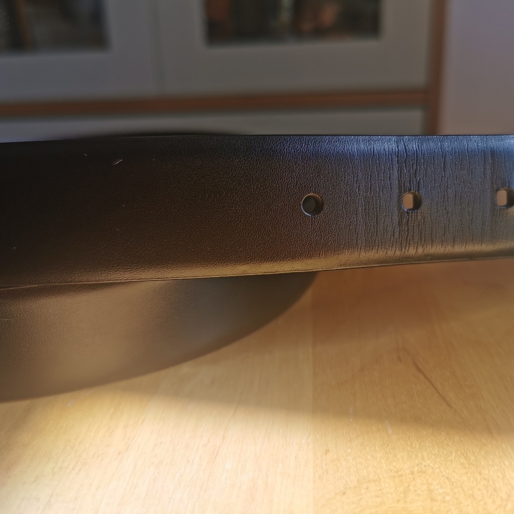 Perry Ellis Reversible Bonded Leather Belt - Picture 6 of 7